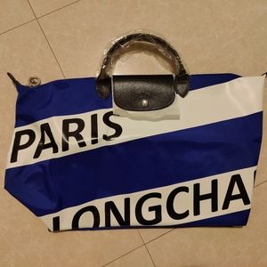 NEW LONGCHAMP LE PLIAGE PARIS LARGE TOTE *Limited Edition